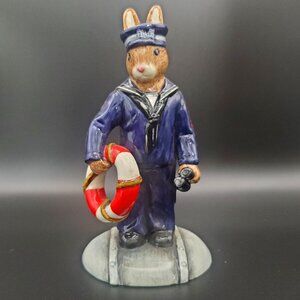 ROYAL DOULTON Bunnykins ' SAILOR ' Figurine WWII Collection DB 370 ENGLAND 2005